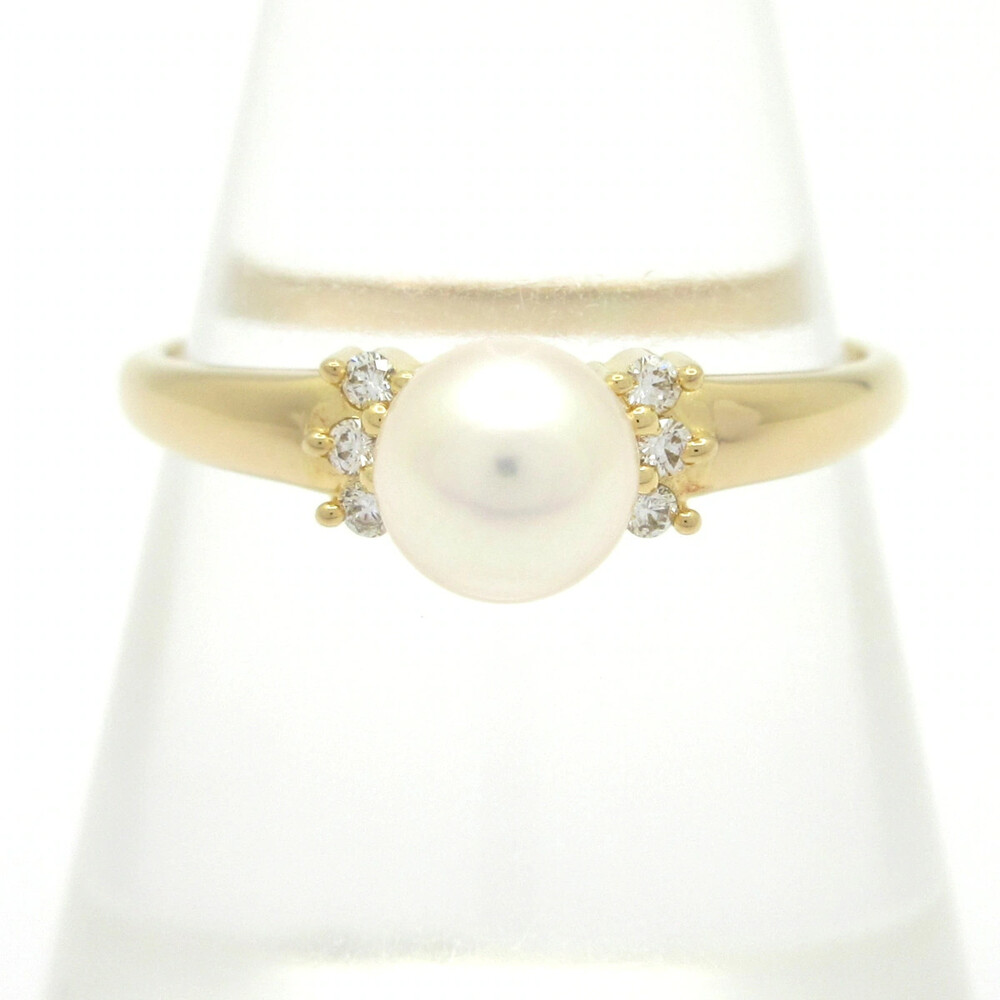 Tasaki 18K Yellow Gold Cream Diamond #340633T86B